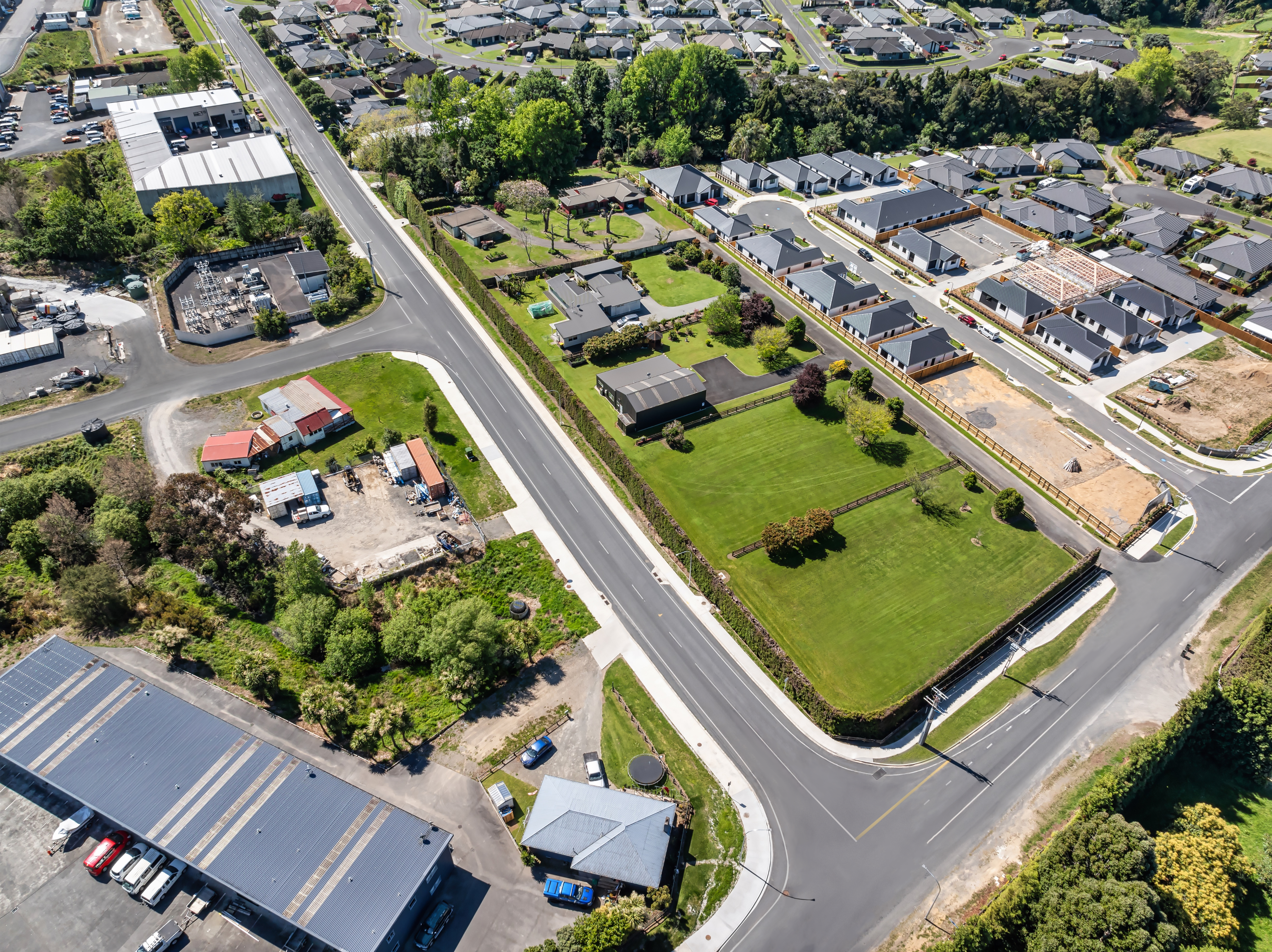 An eye-catching landscape of green.
