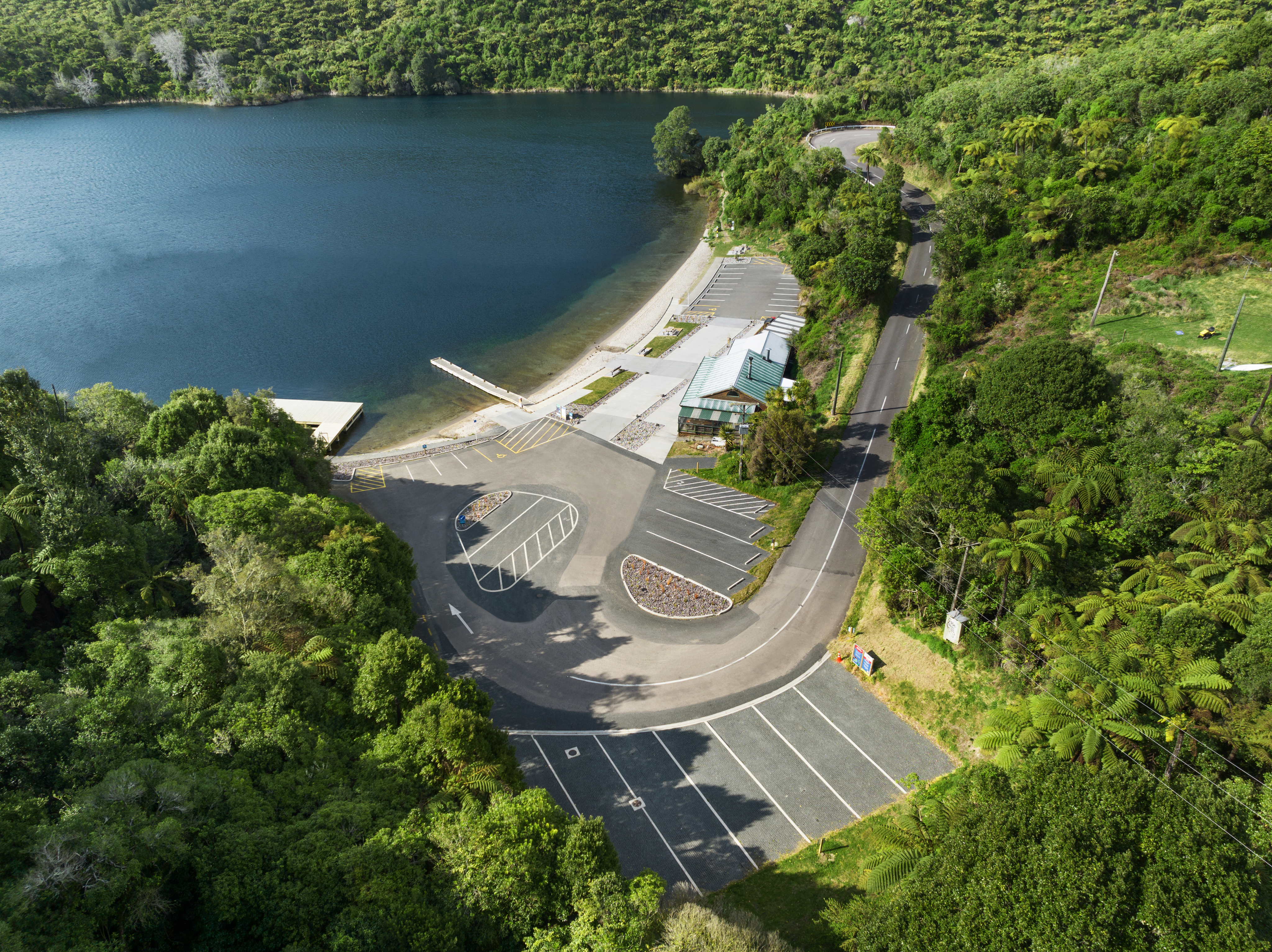 An eye-catching landscape of green.